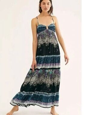 chinese dress ladies Free People Bluebell Maxi Dress – Josie's Boutique